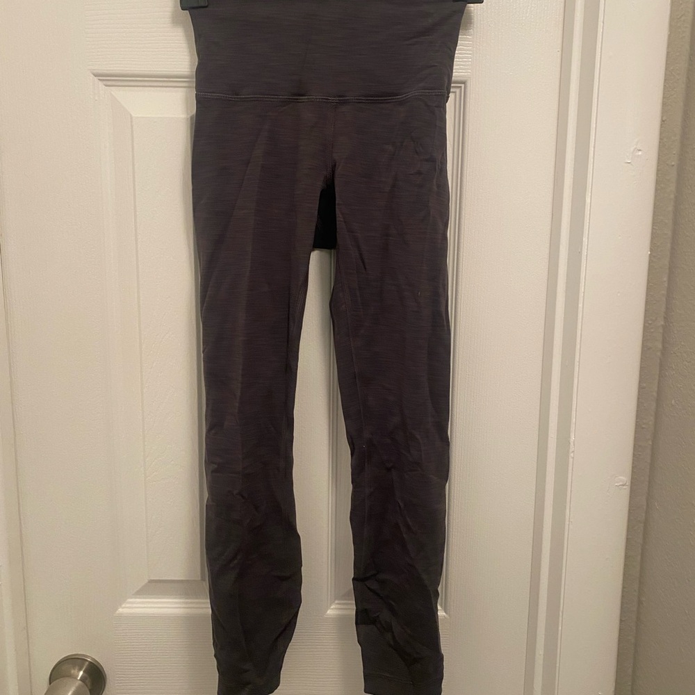 lululemon athletica Dark Gray Leggings